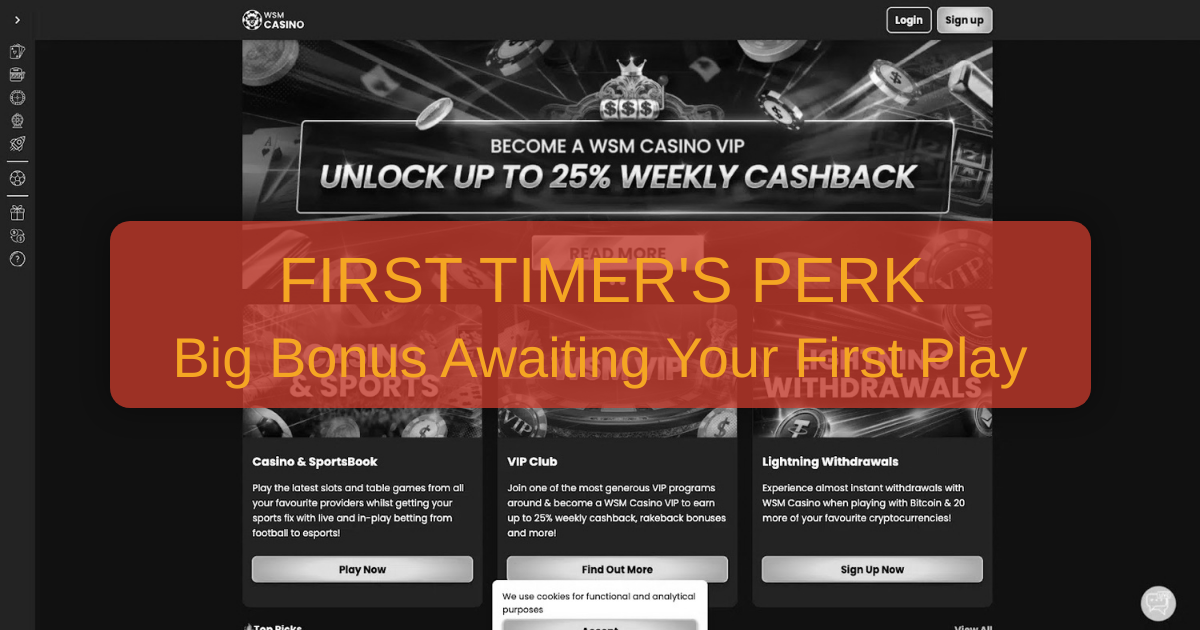 WSM Casino Canada - Official Online Casino